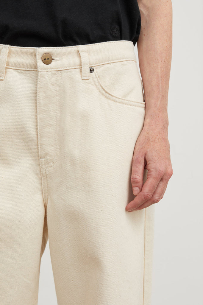 Willow Wide Leg Jeans | Ecru - Skjønn Concept Store