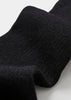 Wool Rib Socks | Black - Skjønn Concept Store